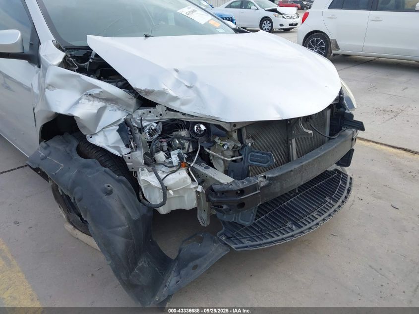 2016 Toyota Corolla Le VIN: 5YFBURHE4GP389047 Lot: 43336688