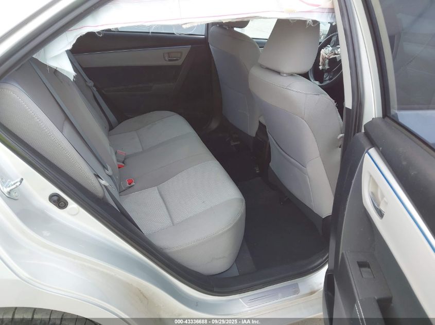 2016 Toyota Corolla Le VIN: 5YFBURHE4GP389047 Lot: 43336688