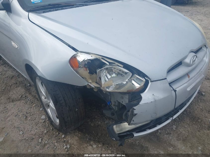 2007 Hyundai Accent Se VIN: KMHCN36C27U053055 Lot: 43336722