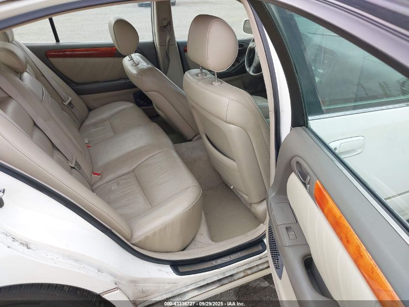 2002 Lexus Gs 300 VIN: JT8BD69S720167123 Lot: 43336727