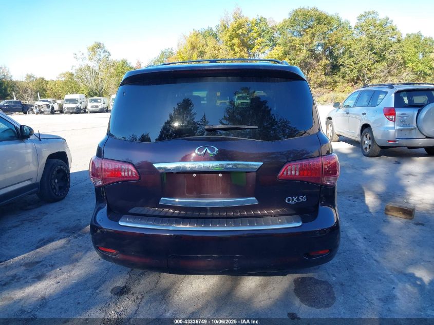2012 Infiniti Qx56 VIN: JN8AZ2NE7C9022026 Lot: 43336749