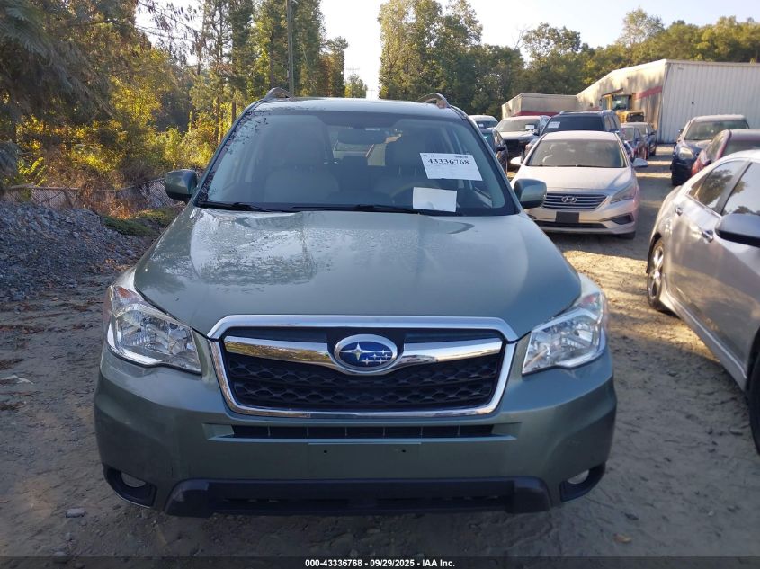 2016 Subaru Forester 2.5I Limited VIN: JF2SJAHC7GH418157 Lot: 43336768