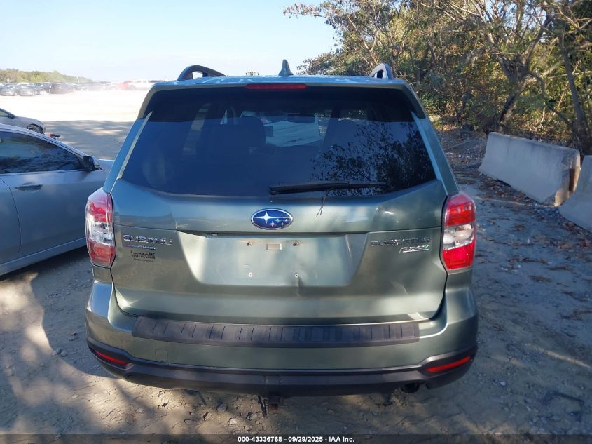 2016 Subaru Forester 2.5I Limited VIN: JF2SJAHC7GH418157 Lot: 43336768