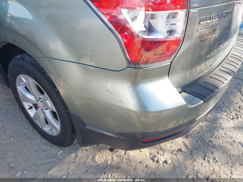 2016 Subaru Forester 2.5I Limited VIN: JF2SJAHC7GH418157 Lot: 43336768