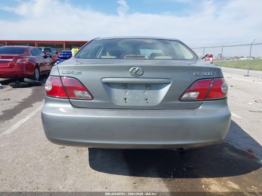 2002 Lexus Es 300 VIN: JTHBF30G420076229 Lot: 43336791