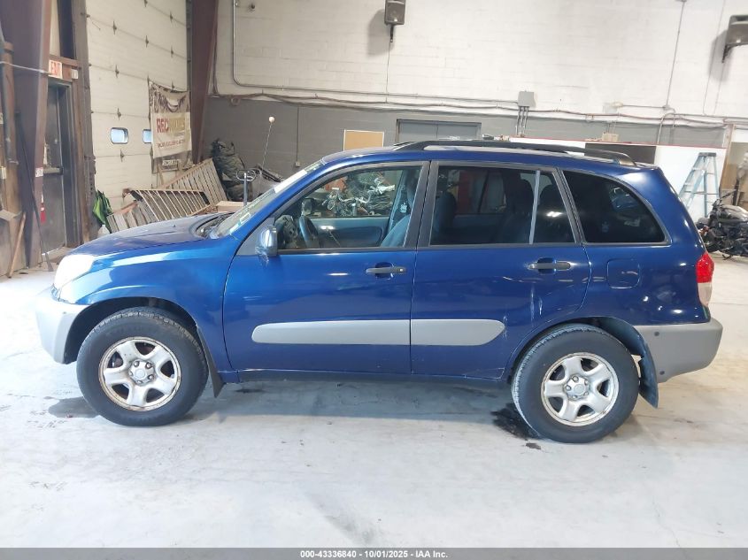 2003 Toyota Rav4 VIN: JTEHH20V730261323 Lot: 43336840