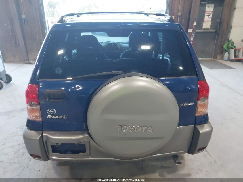 2003 Toyota Rav4 VIN: JTEHH20V730261323 Lot: 43336840