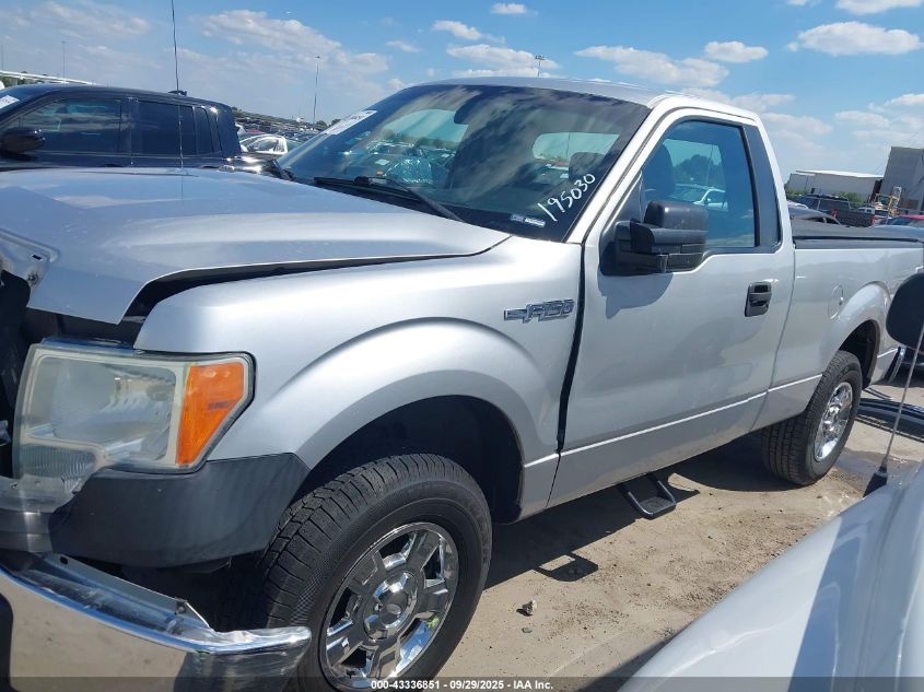 2013 Ford F-150 Xl VIN: 1FTMF1CM9DFB20984 Lot: 43336851