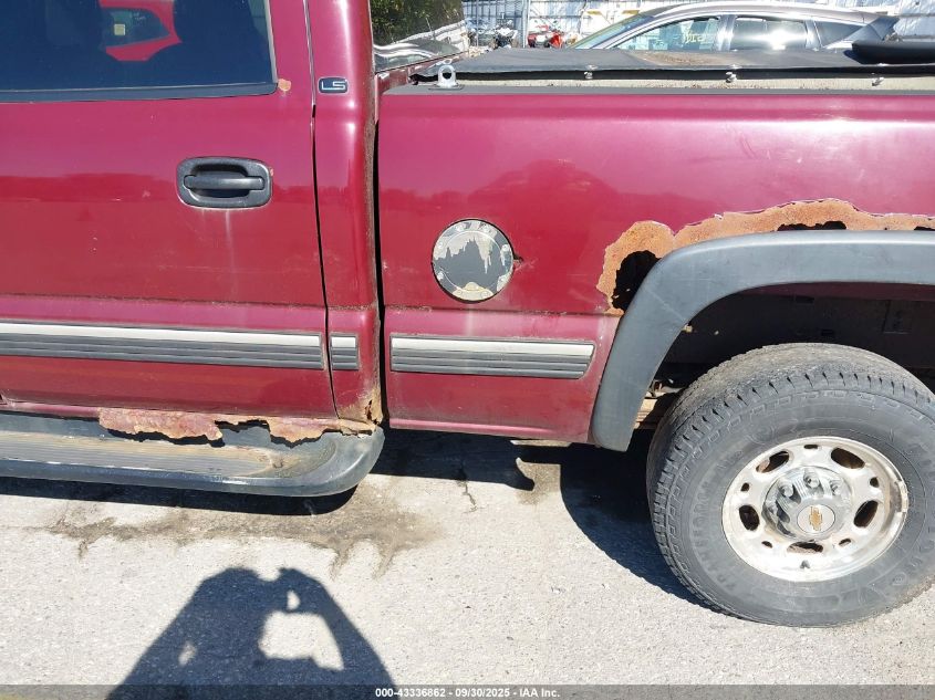 2002 Chevrolet Silverado 2500Hd Ls VIN: 1GCHK23G62F223886 Lot: 43336862