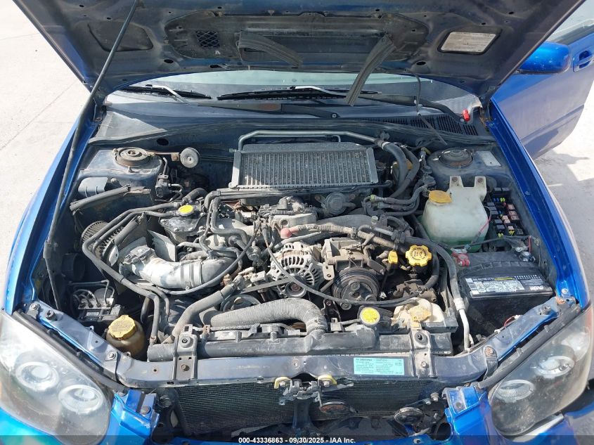 2005 Subaru Impreza Wrx VIN: JF1GD29605G505028 Lot: 43336863