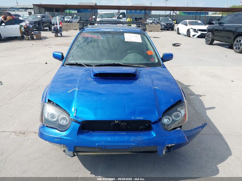 2005 Subaru Impreza Wrx VIN: JF1GD29605G505028 Lot: 43336863