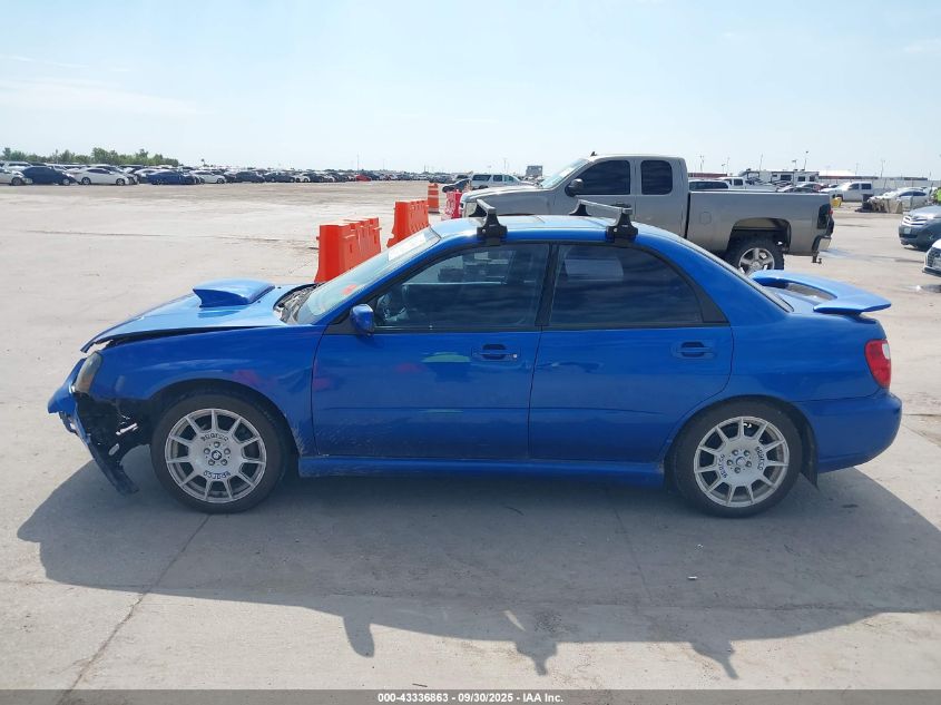 2005 Subaru Impreza Wrx VIN: JF1GD29605G505028 Lot: 43336863