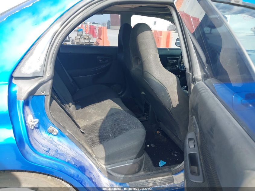 2005 Subaru Impreza Wrx VIN: JF1GD29605G505028 Lot: 43336863