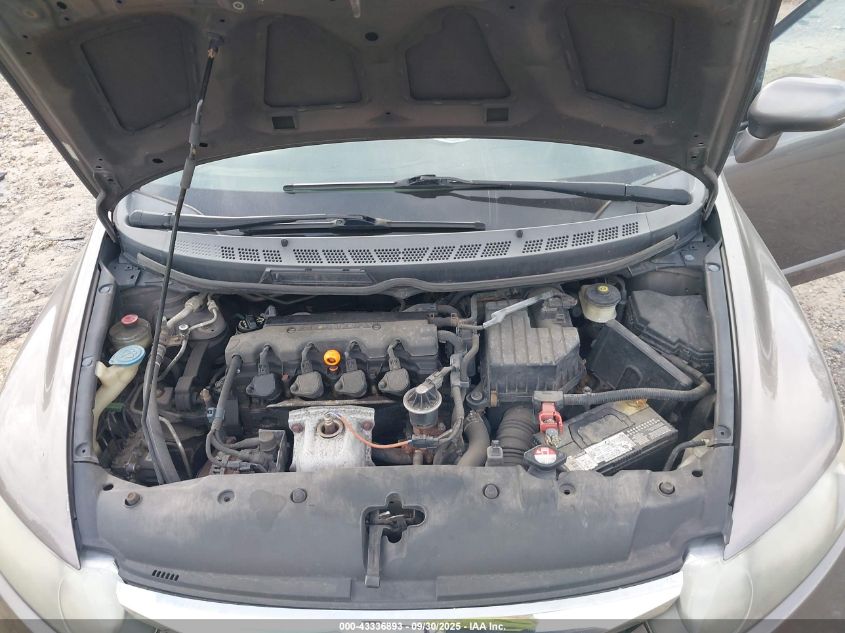 2009 Honda Civic Lx VIN: 19XFA16539E051836 Lot: 43336893