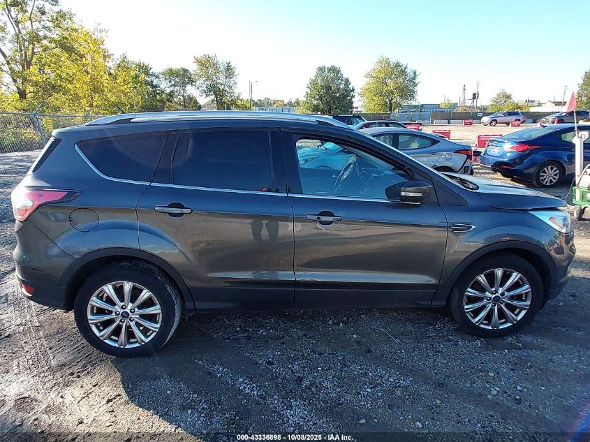 2017 Ford Escape Titanium VIN: 1FMCU9J94HUB03828 Lot: 43336898