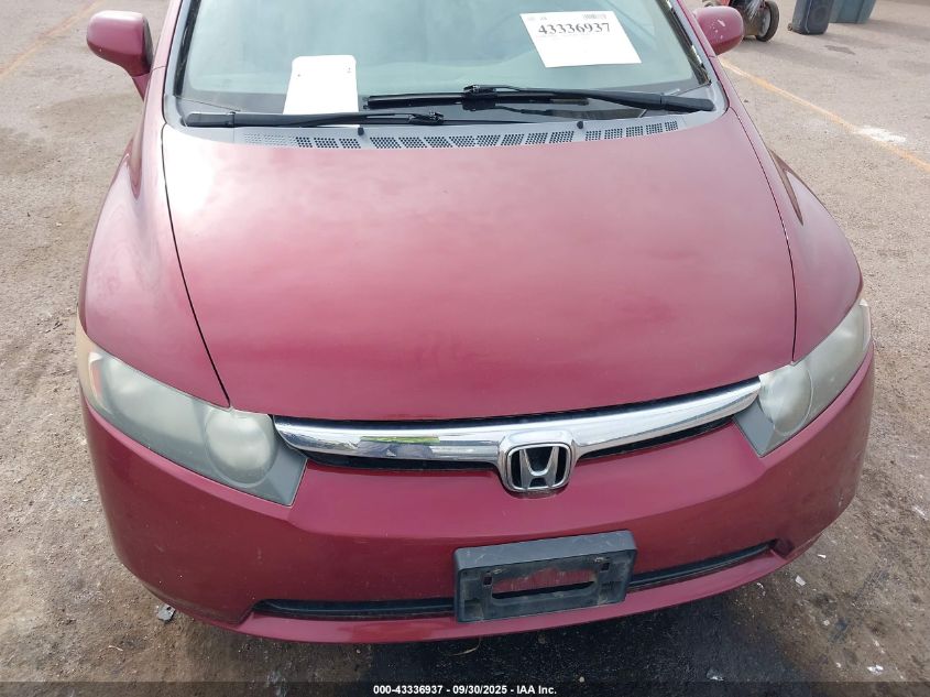 2008 Honda Civic Lx VIN: 1HGFA16508L074515 Lot: 43336937