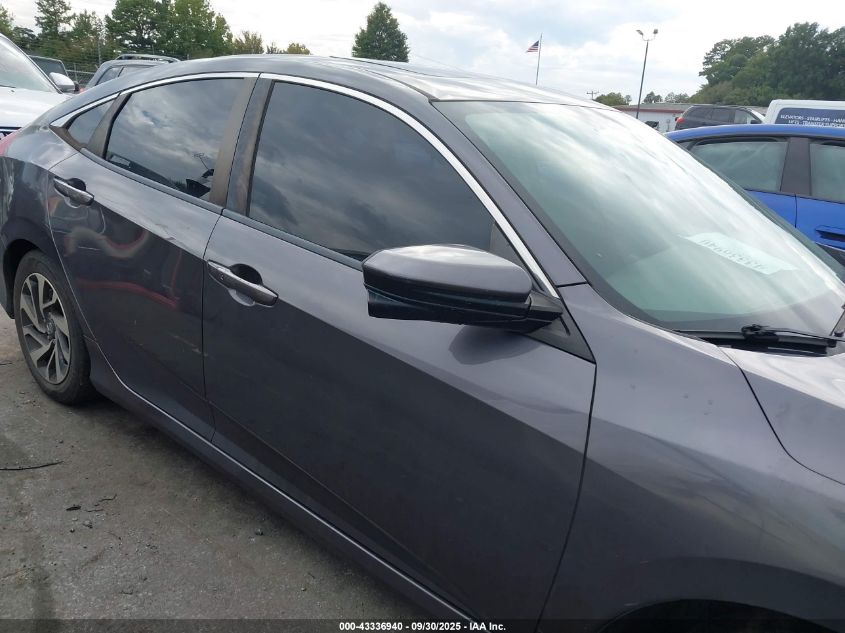 2018 Honda Civic Ex VIN: 2HGFC2F79JH533917 Lot: 43336940