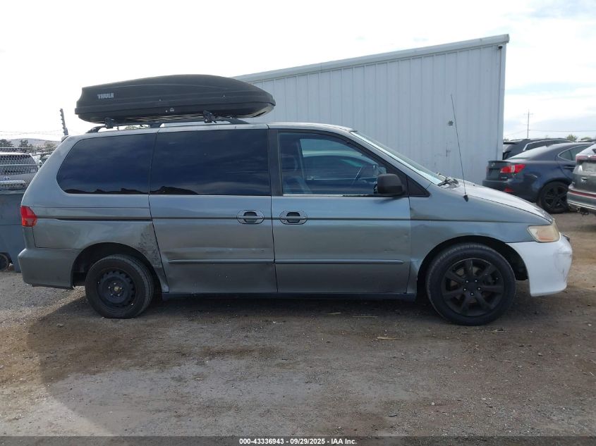 2001 Honda Odyssey Ex VIN: 2HKRL18671H522691 Lot: 43336943