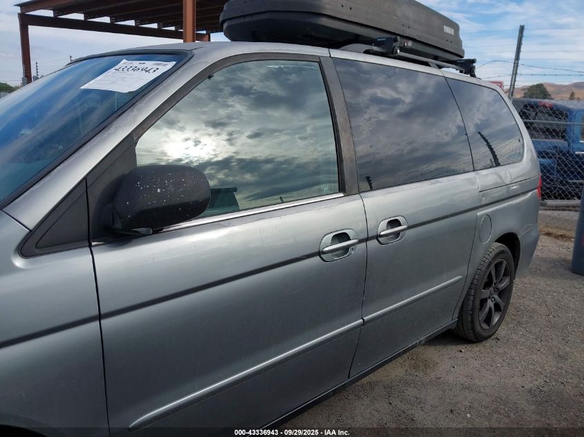 2001 Honda Odyssey Ex VIN: 2HKRL18671H522691 Lot: 43336943