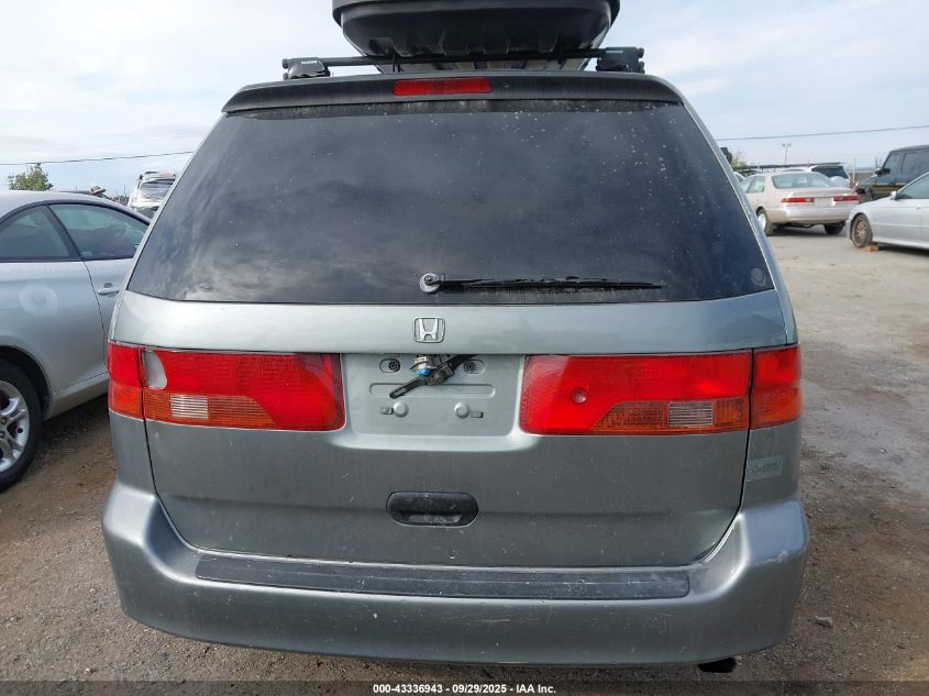 2001 Honda Odyssey Ex VIN: 2HKRL18671H522691 Lot: 43336943