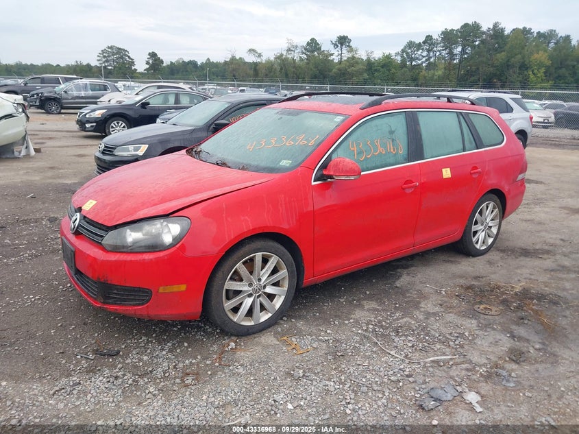 2014 VOLKSWAGEN JETTA SPORTWAGEN 2.0L TDI 3VWPL7AJ9EM600779