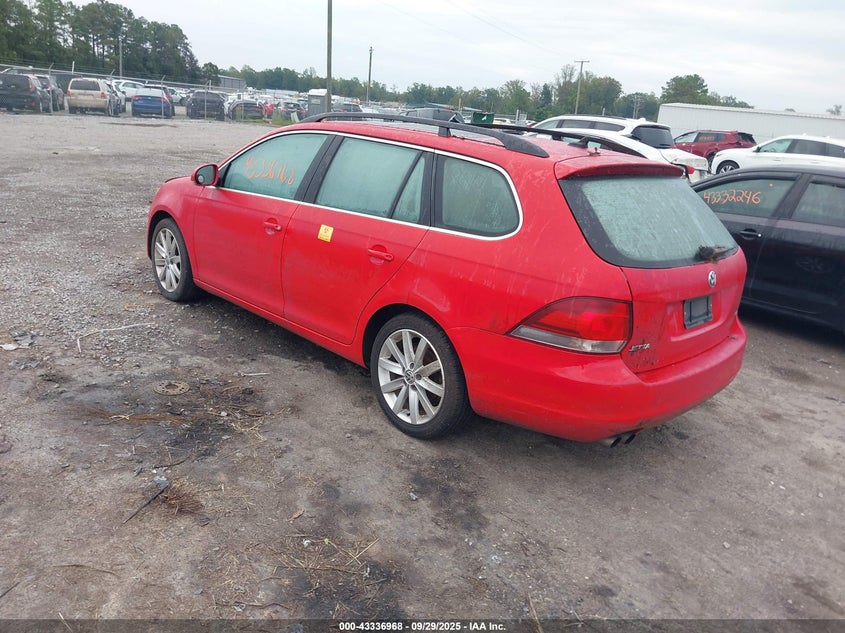 2014 VOLKSWAGEN JETTA SPORTWAGEN 2.0L TDI 3VWPL7AJ9EM600779