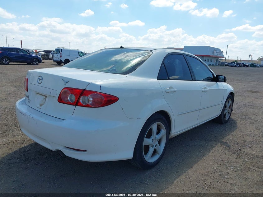 1YVHP80D455M21868 2005 MAZDA 6 photo no. 4