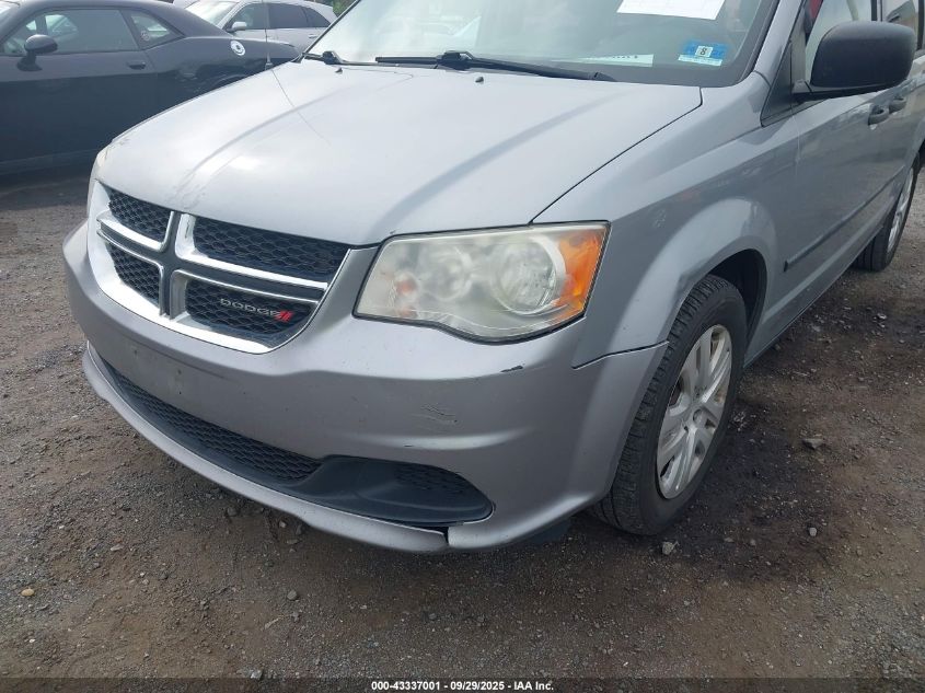 2014 Dodge Grand Caravan American Value Pkg VIN: 2C4RDGBG7ER452572 Lot: 43337001