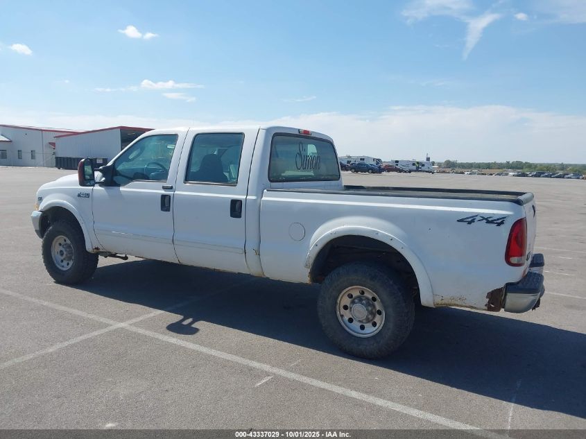 2004 Ford F-250 Lariat/Xl/Xlt VIN: 1FTNW21S54EA73728 Lot: 43337029