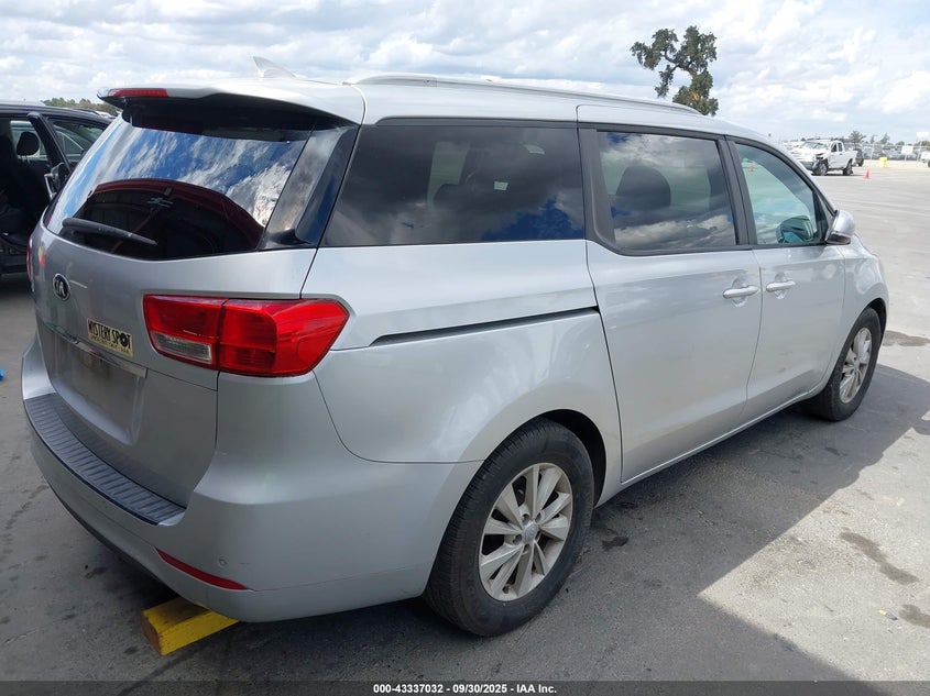 2016 KIA SEDONA LX KNDMB5C13G6116698
