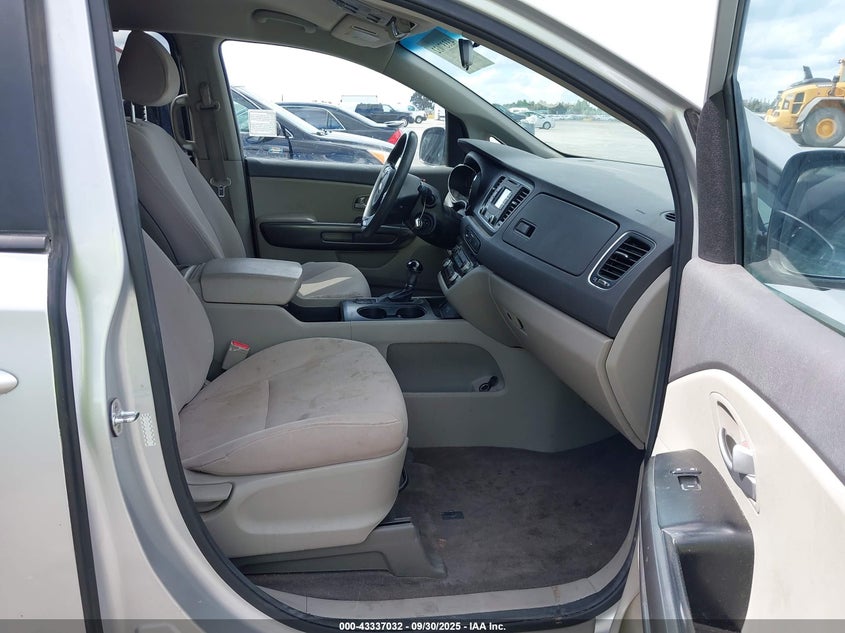 2016 KIA SEDONA LX KNDMB5C13G6116698
