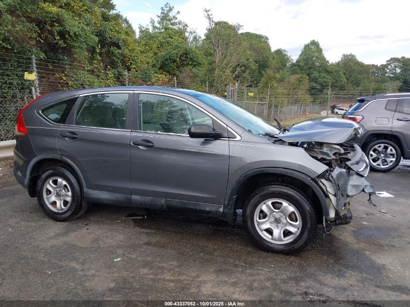 2013 Honda Cr-V Lx VIN: 2HKRM3H33DH521587 Lot: 43337052