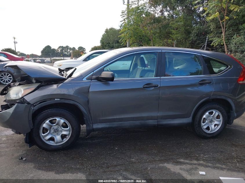 2013 Honda Cr-V Lx VIN: 2HKRM3H33DH521587 Lot: 43337052