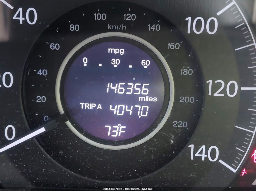 2013 Honda Cr-V Lx VIN: 2HKRM3H33DH521587 Lot: 43337052