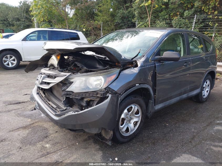 2013 Honda Cr-V Lx VIN: 2HKRM3H33DH521587 Lot: 43337052