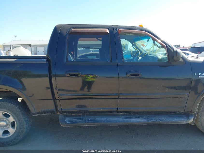 2001 Ford F-150 King Ranch Edition/Lariat/Xlt VIN: 1FTRW08L91KD94477 Lot: 43337070