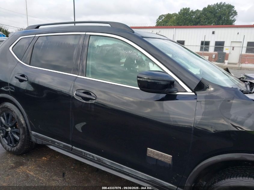 2017 Nissan Rogue Sv VIN: 5N1AT2MT2HC760027 Lot: 43337076