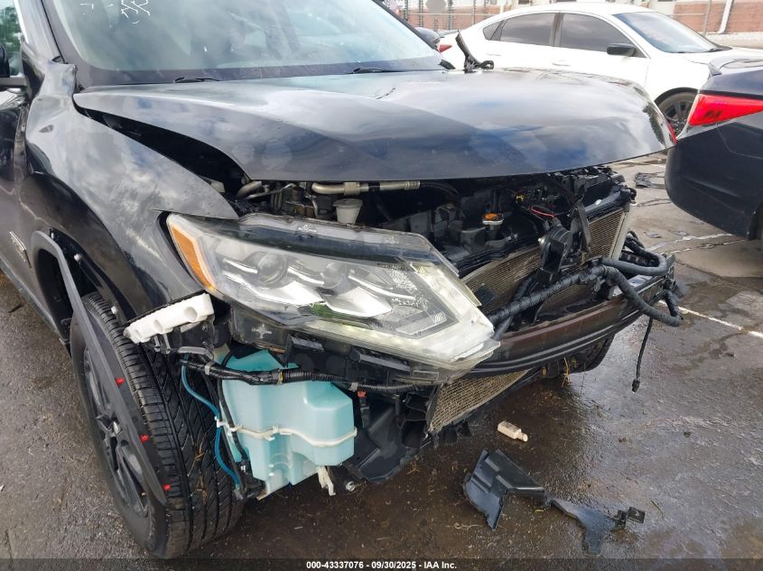 2017 Nissan Rogue Sv VIN: 5N1AT2MT2HC760027 Lot: 43337076