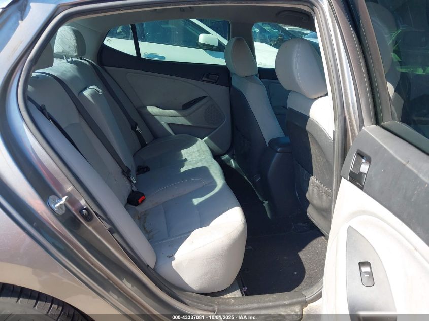 2013 Kia Optima Lx VIN: 5XXGM4A74DG253512 Lot: 43337081