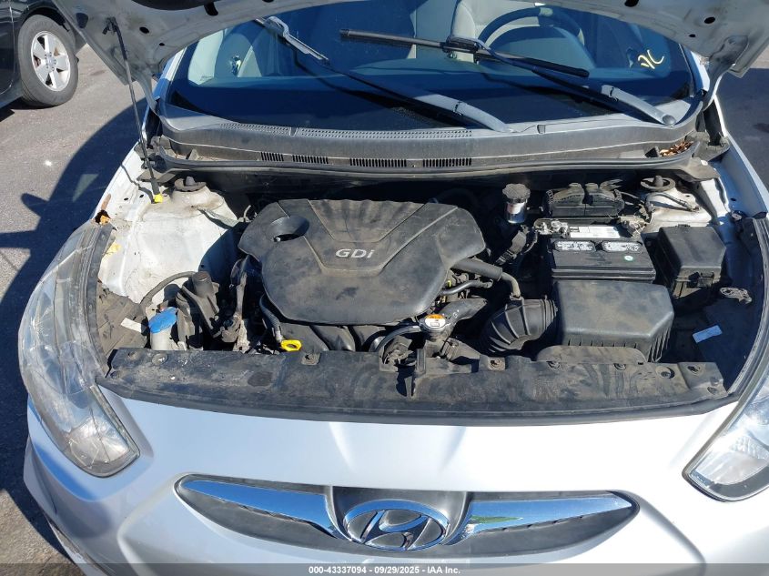 2013 Hyundai Accent Gls VIN: KMHCU4AE8DU440691 Lot: 43337094