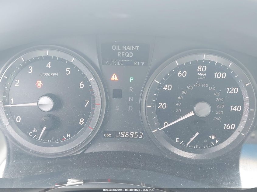 2007 Lexus Es 350 VIN: JTHBJ46G972088108 Lot: 43337095