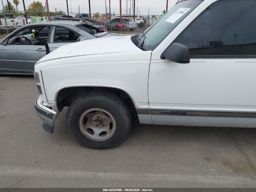 1998 GMC Sierra 1500 Sl Wideside VIN: 2GTEC19R6W1551728 Lot: 43337098