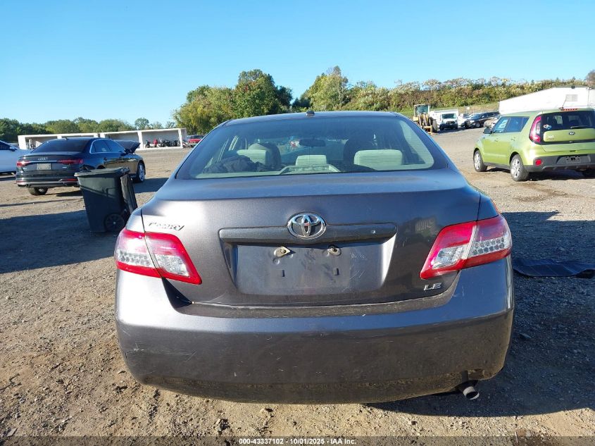 2011 Toyota Camry Le VIN: 4T4BF3EK0BR206242 Lot: 43337102