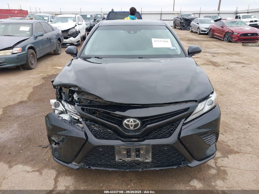 2018 Toyota Camry Xse V6 VIN: 4T1BZ1HK6JU013075 Lot: 43337108
