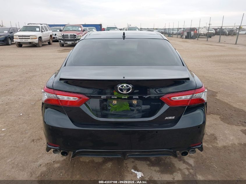 2018 Toyota Camry Xse V6 VIN: 4T1BZ1HK6JU013075 Lot: 43337108