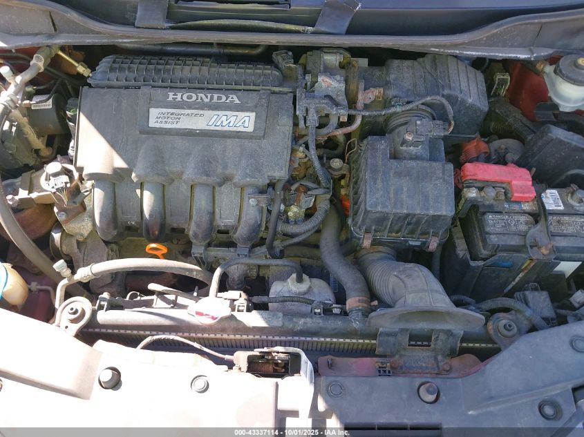 2010 Honda Insight Ex VIN: JHMZE2H74AS021105 Lot: 43337114