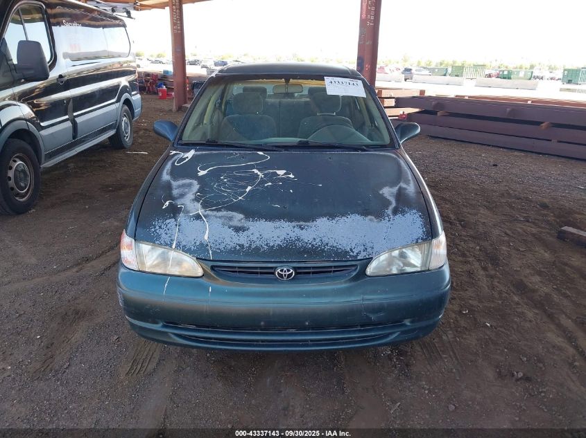 2000 Toyota Corolla Le VIN: 1NXBR12E1YZ405636 Lot: 43337143