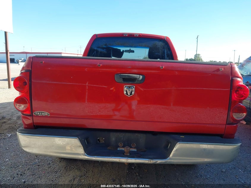 2007 Dodge Ram 1500 St VIN: 1D7HA16K97J519265 Lot: 43337145