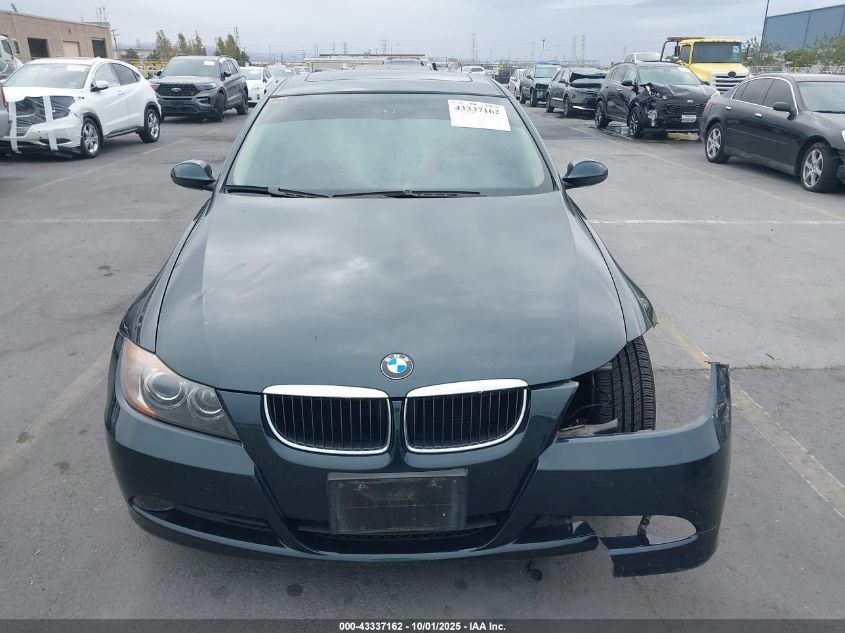 2006 BMW 325I VIN: WBAVB135X6PT01806 Lot: 43337162