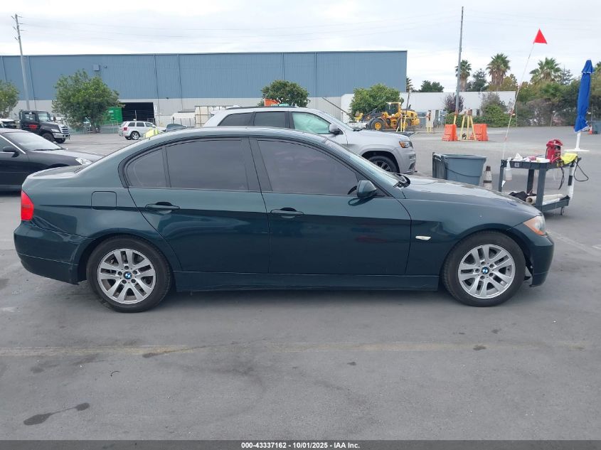 2006 BMW 325I VIN: WBAVB135X6PT01806 Lot: 43337162